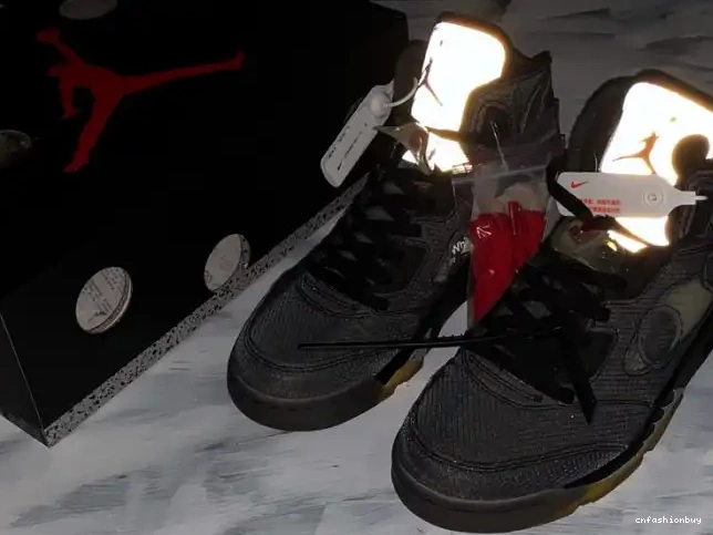 CT8480-001 Black Off-White x 5 Air Jordan 0531